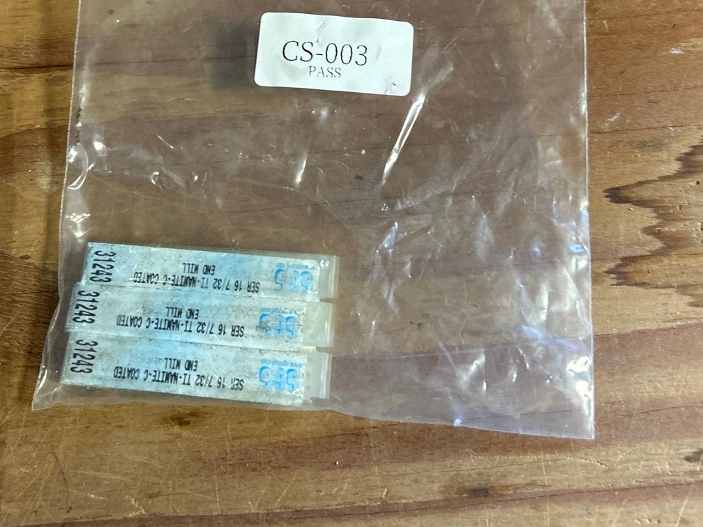 3 SGS End Mills