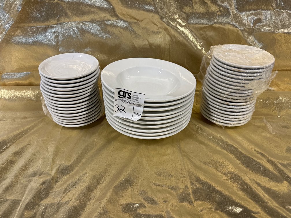 (32) Buffalo Ware Saucer