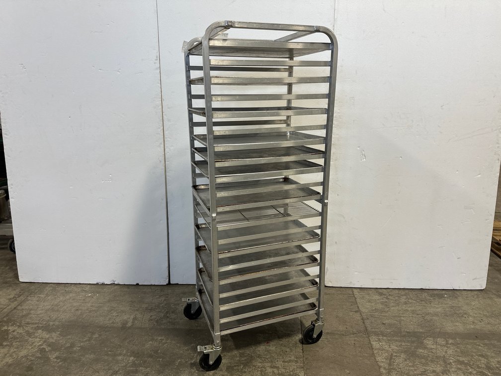 Aluminum Pan Rack w/(11) Pans