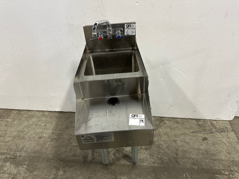 Commercial Underbar Dump Sink