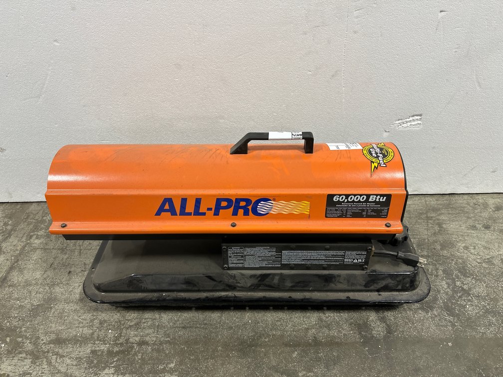 All-Pro Portable Multi Fuel Forced Air heater