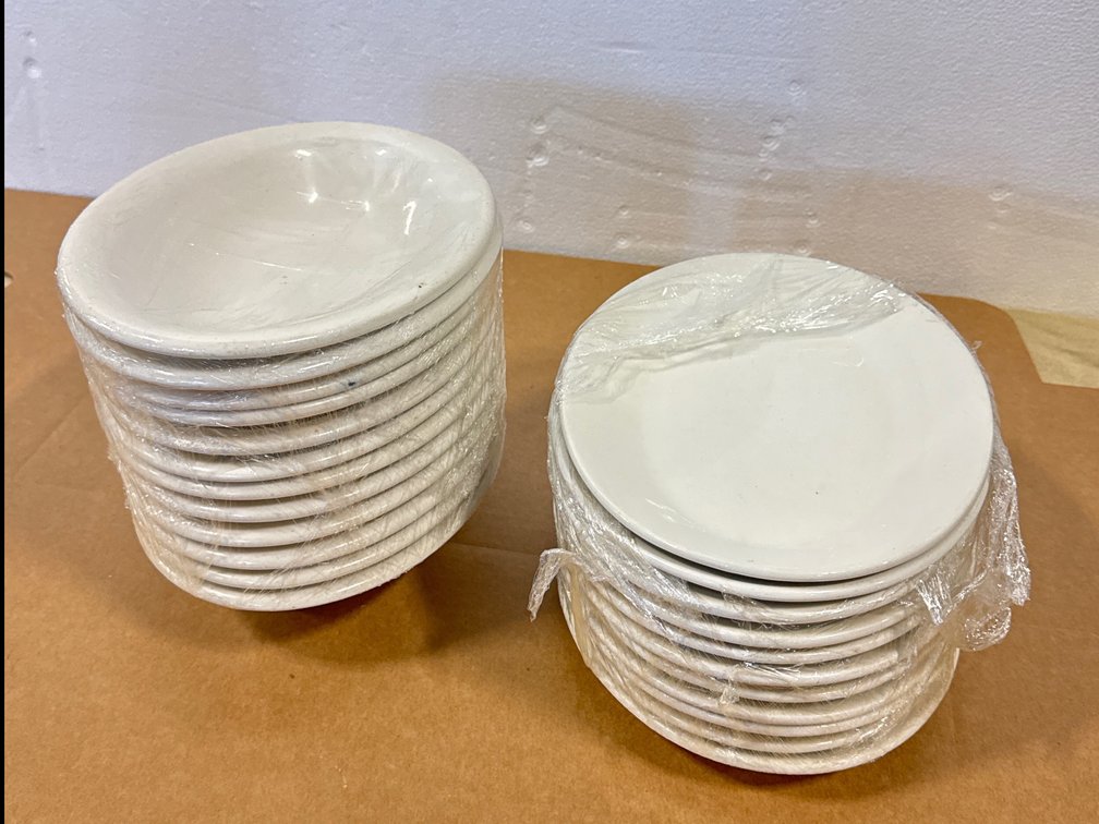 (23)10.5" white Ceramic Oval Fish Platter