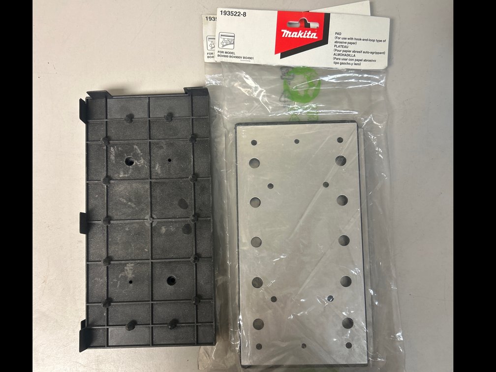Mikita Hook and Loop Backing Pad and Mount