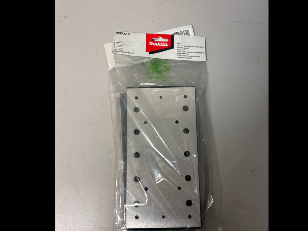 Mikita Hook and Loop Backing Pad and Mount