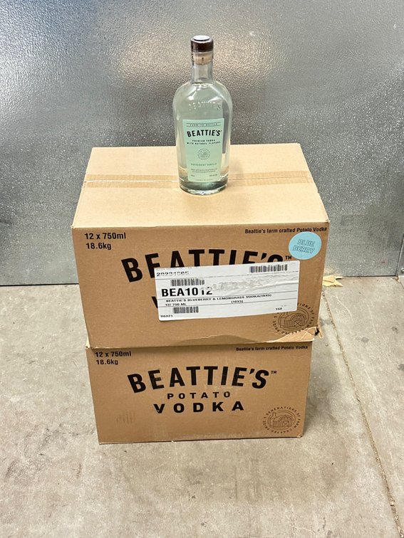 (2) Potato Vodka Cases