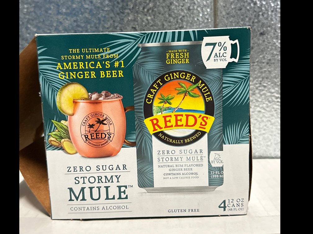(7) Flats of Reeds Zero Sugar Stormy Mule