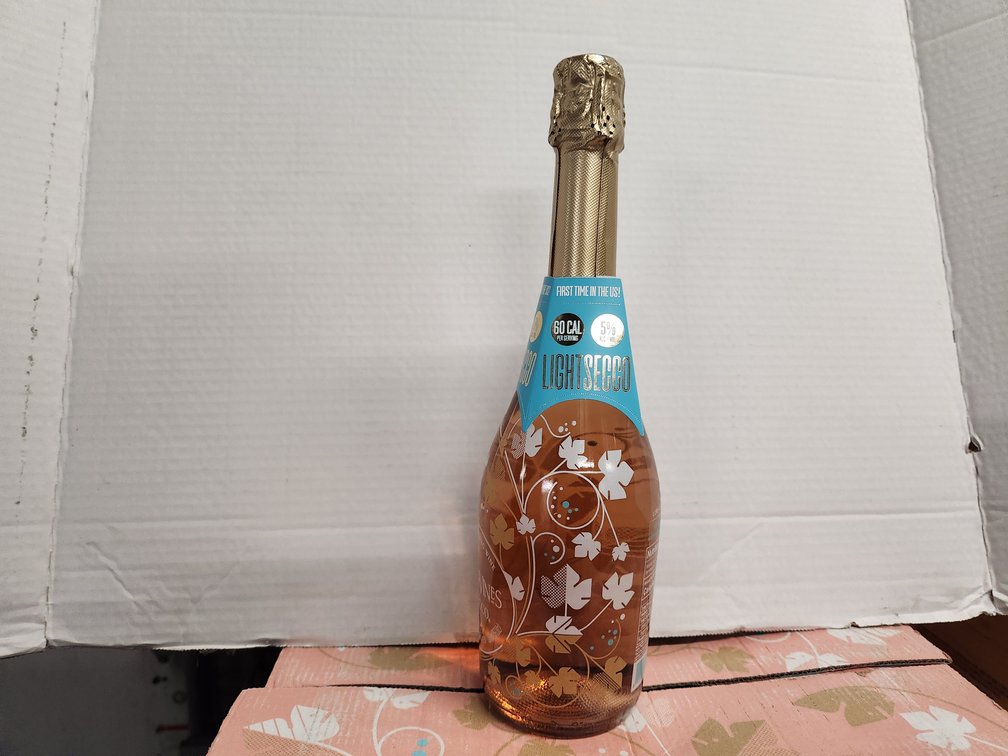 (2) Cases of Dancing Vines Light Secco Rose Low Alcohol Sparkling Wine