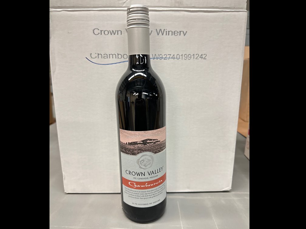 12 Crown Valley Chambourcin Red Wine