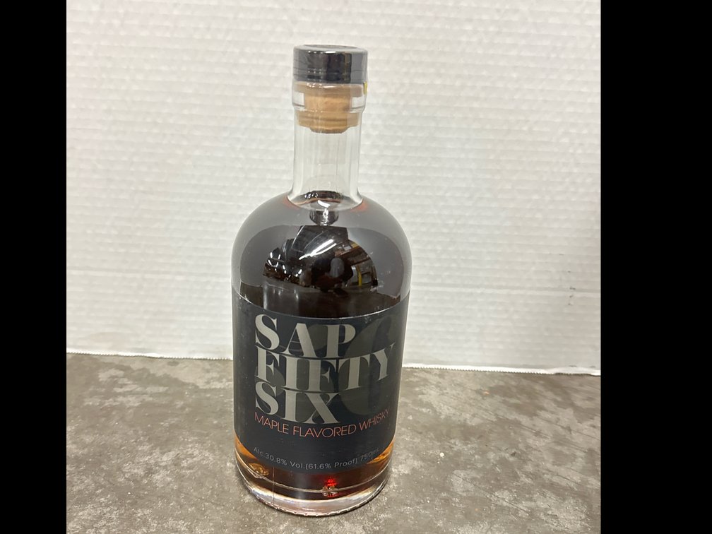 (3) Cases of Sap 56 Maple Flavored Whiskey