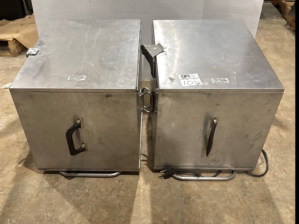 (2) Warming Cabinets