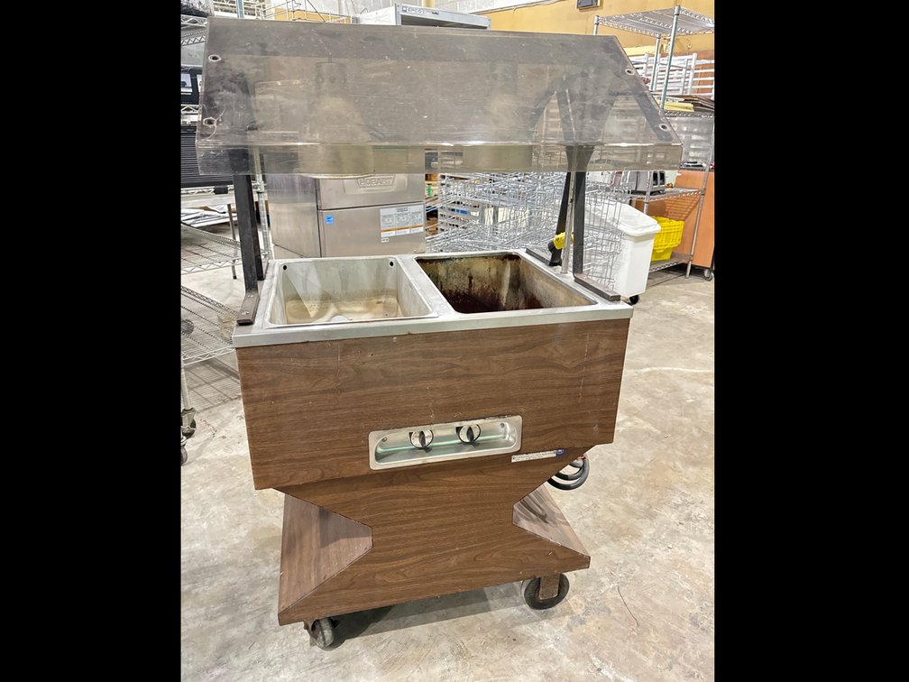 Two Pan Electric Hot Food Table