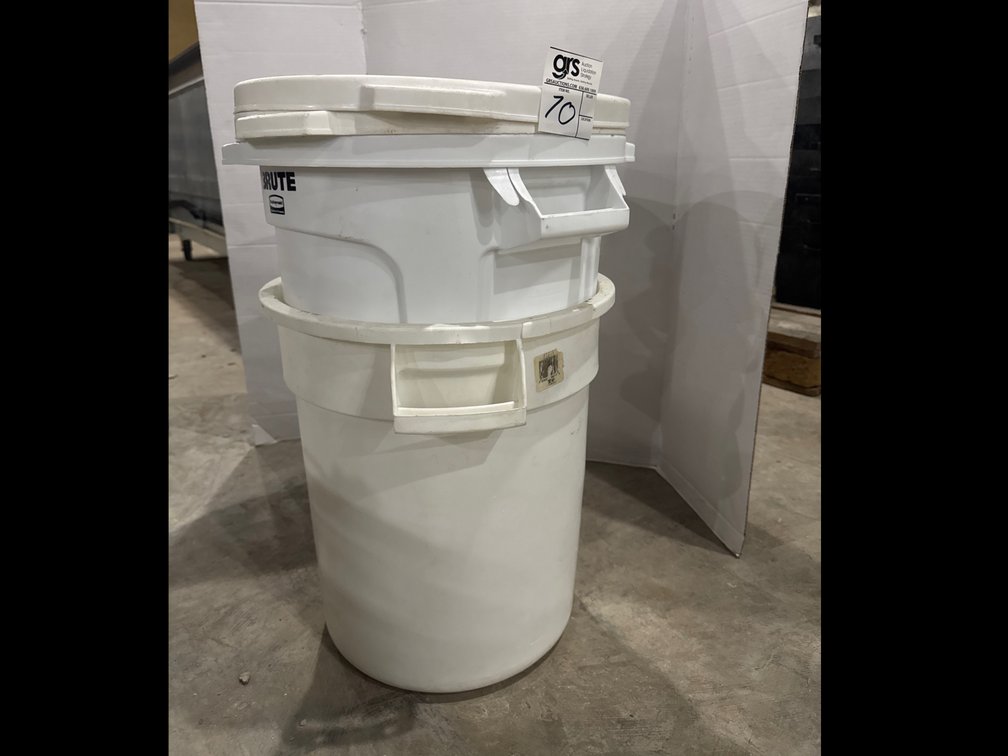 (2) Brute Ingredient Bins