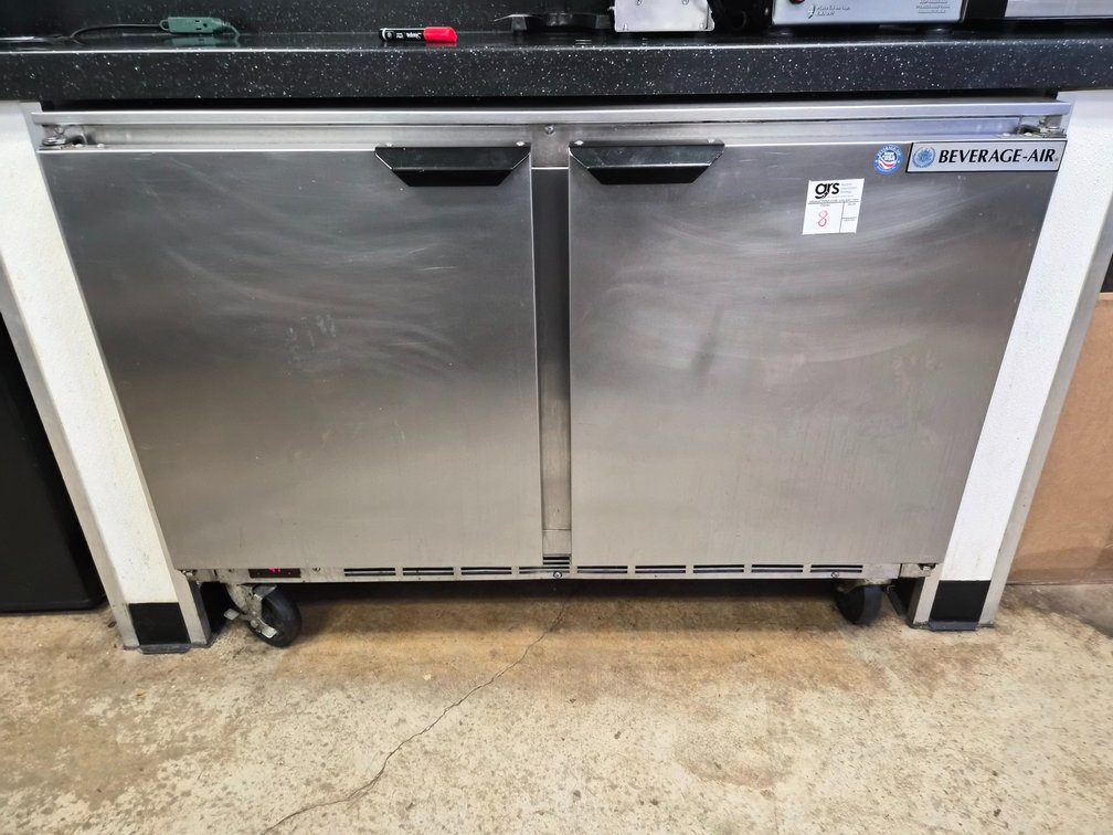 Beverage Air 2 Door Undercounter Refrigerator