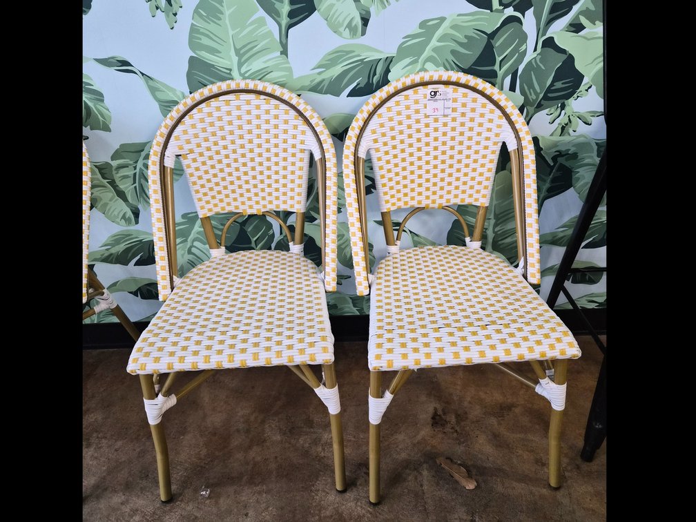 French Style Stacking Chairs