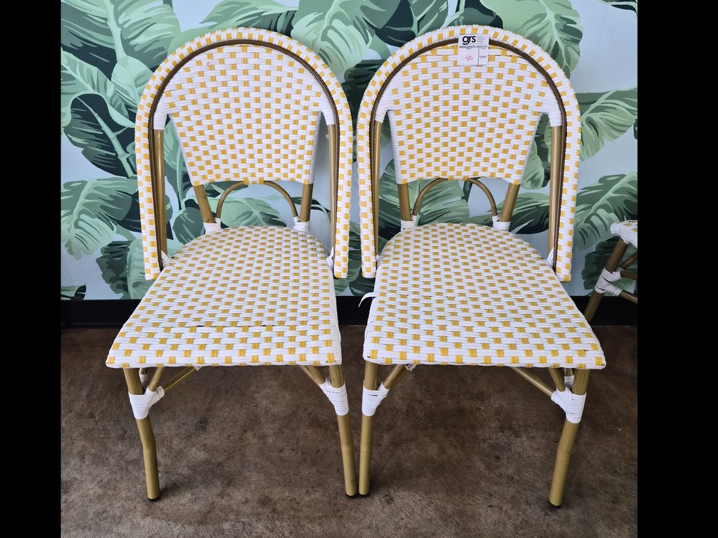 French Style Stacking Chairs
