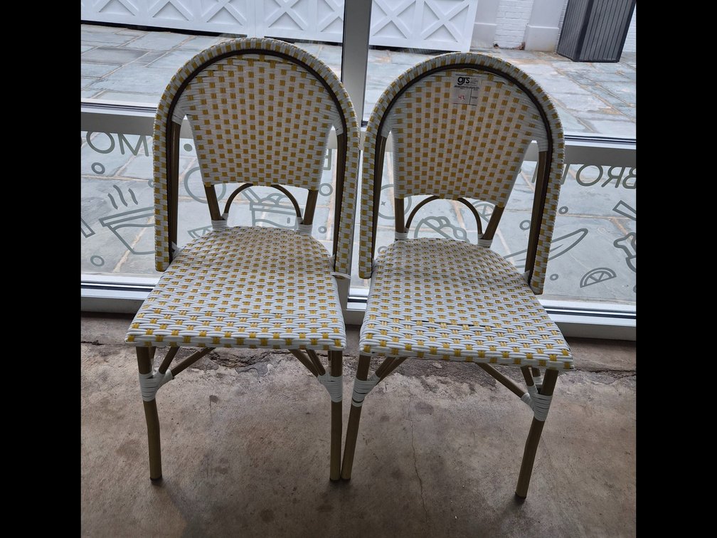 French Style Stacking Chairs