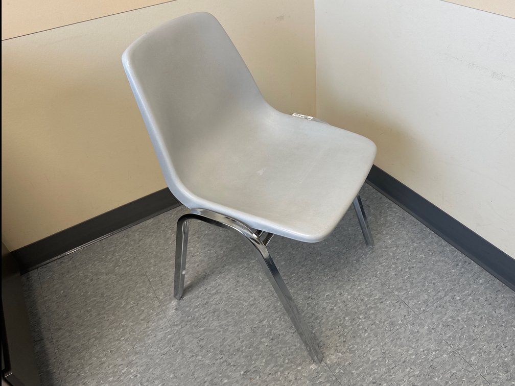 (8) Grey Stackable Chair