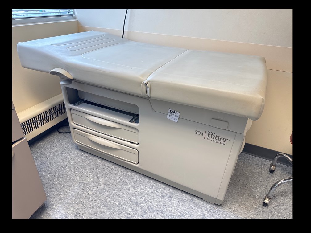 Ritter Midmark 204 Examine Table