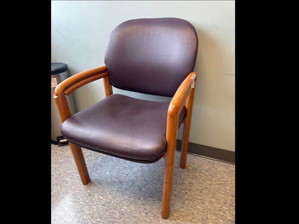 (4) Wood Arm Chair