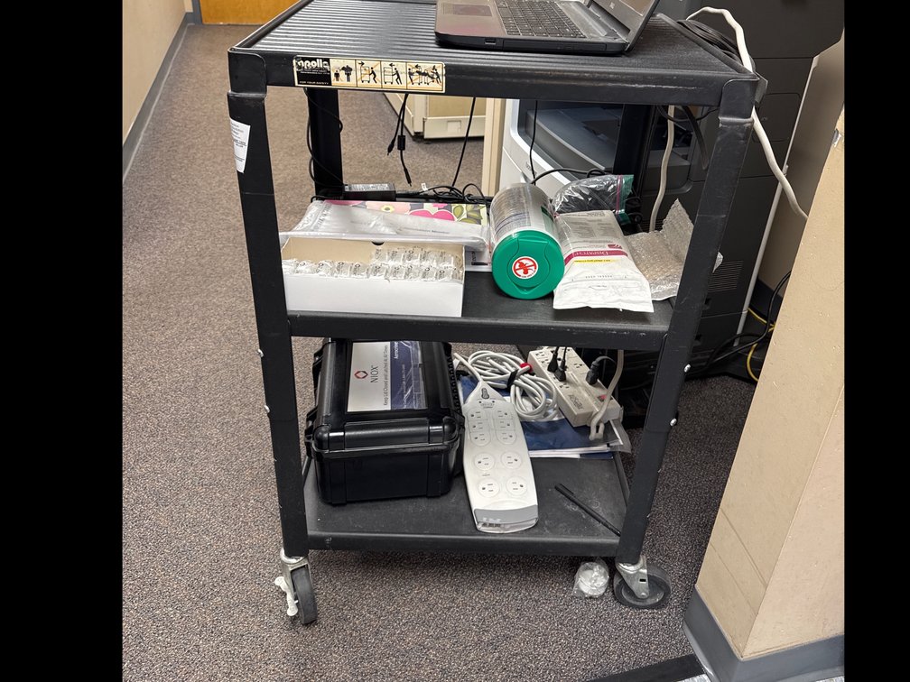 3-Tier Metal Cart