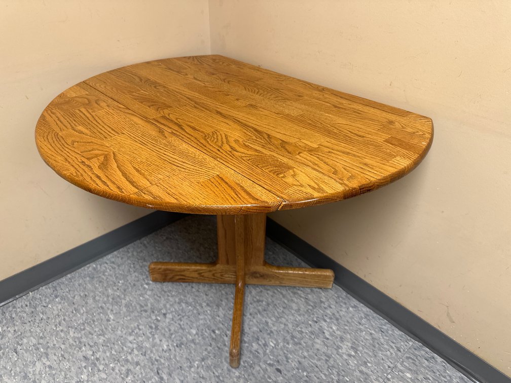 Drop Leaf Wood Table