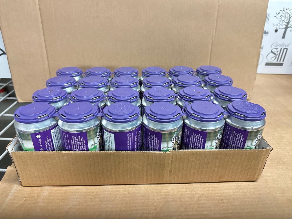 (4) 6-pk of Gracie Grape Soda CAFFEINE FREE