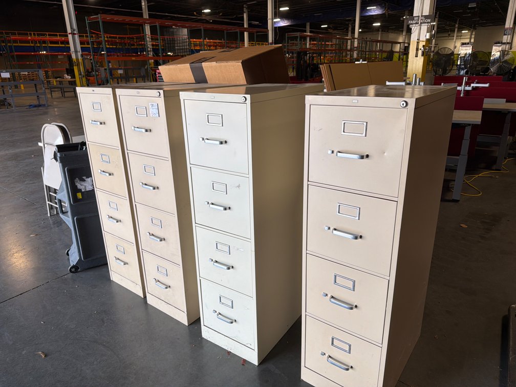 Four Drawer Verticle Files