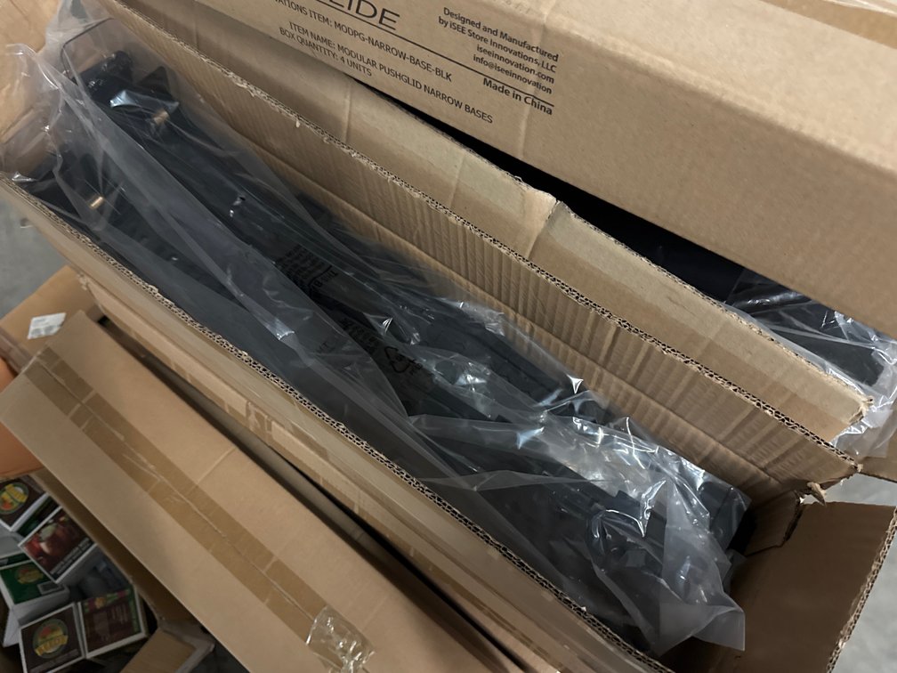 (16) Modular Push Glide Merchandisers