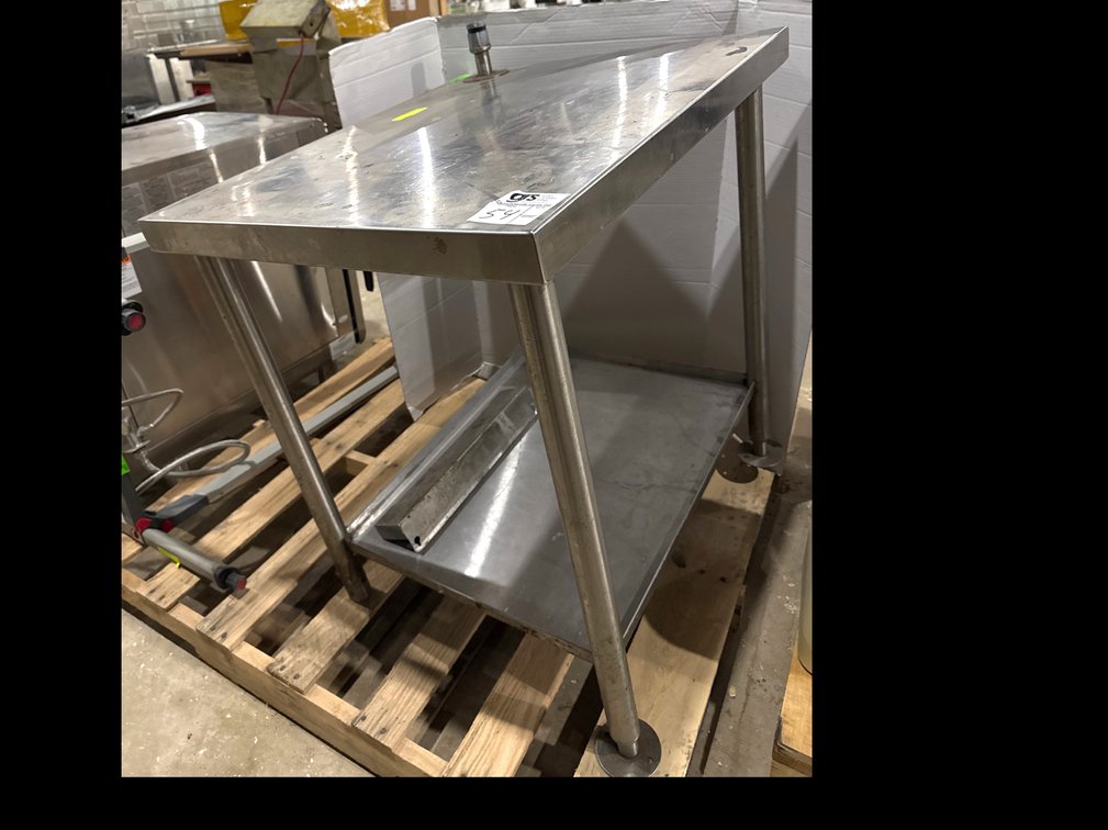 2-Tier Stainless Work Table