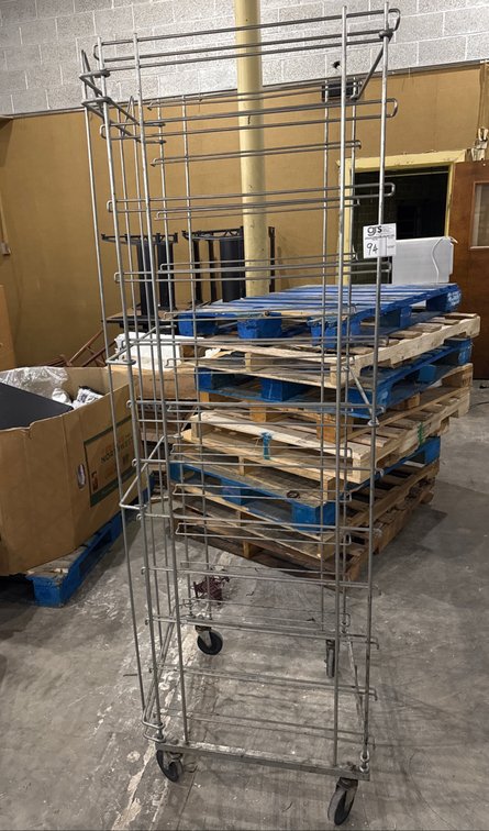 Wire 12-tray Bun Pan Rack