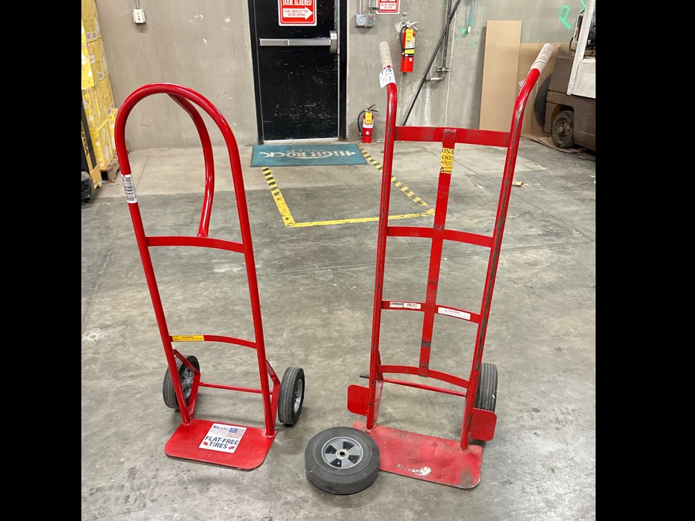 (2) 2-Wheel Dollies