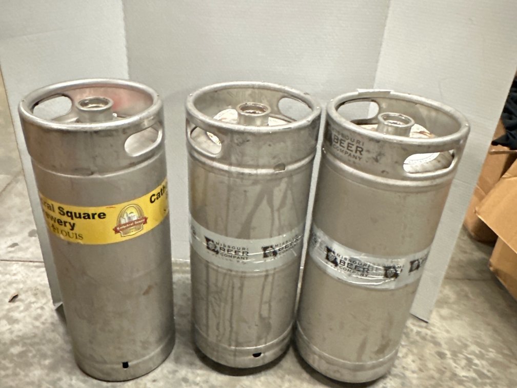 (3) Kegs