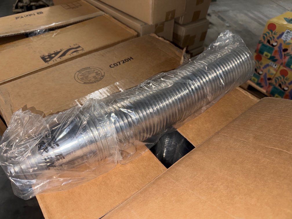 (4) Boxes of Clear Drink Cups