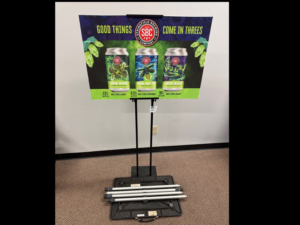 Metal Sign Stand