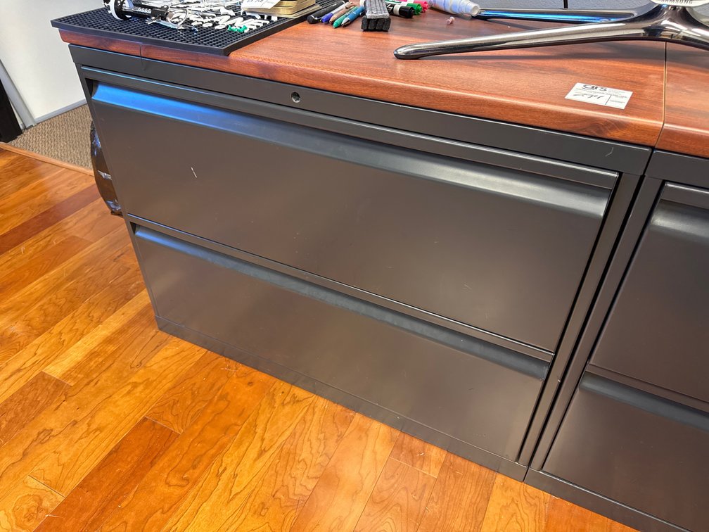 2-Drawer Lateral File w/ Laminate Top