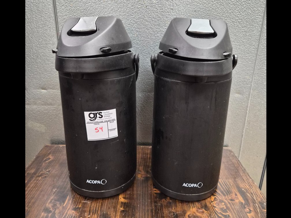 Acopa 4L Stainless Steel Lined Airpots with Lever