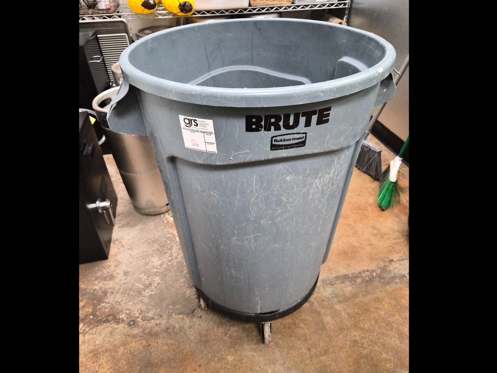 Trash Can On Casters