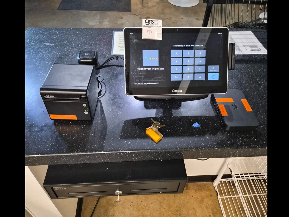 Toast POS System and Cash Drawer