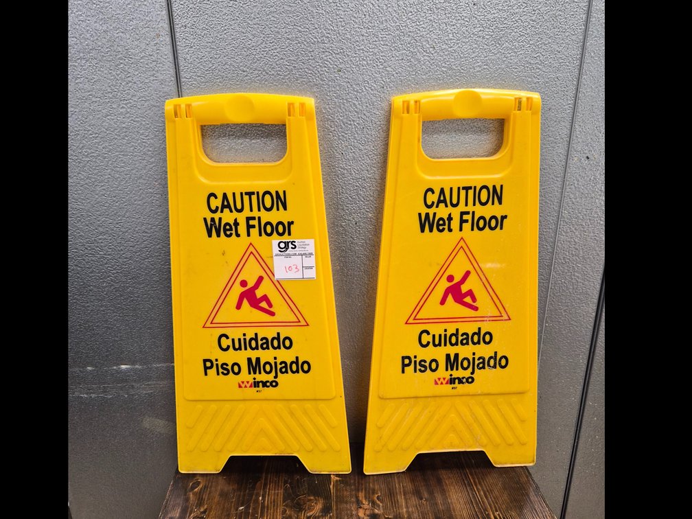 Wet Floor Signs