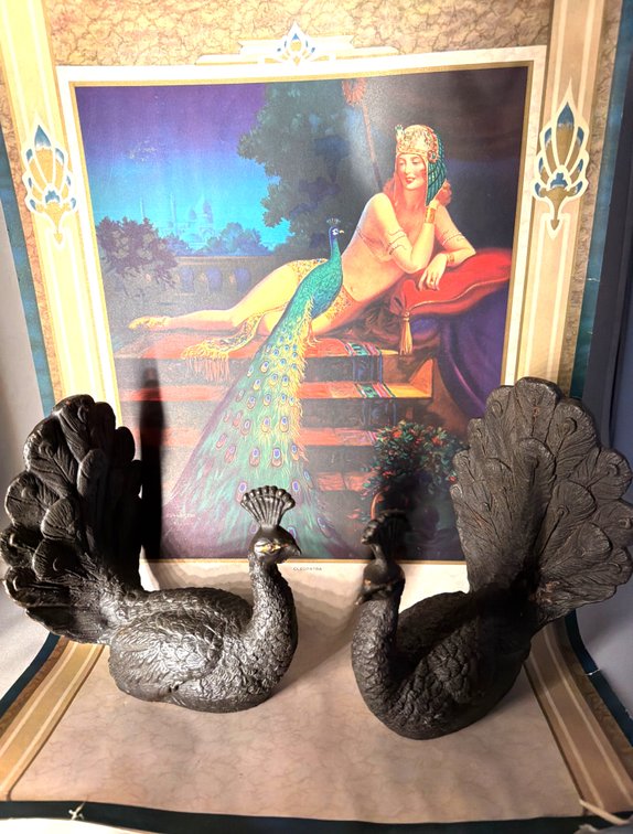 Image for Peacock Café Antiques | Peacock Figurines, Vintage Ephemera, Antique Furniture & More