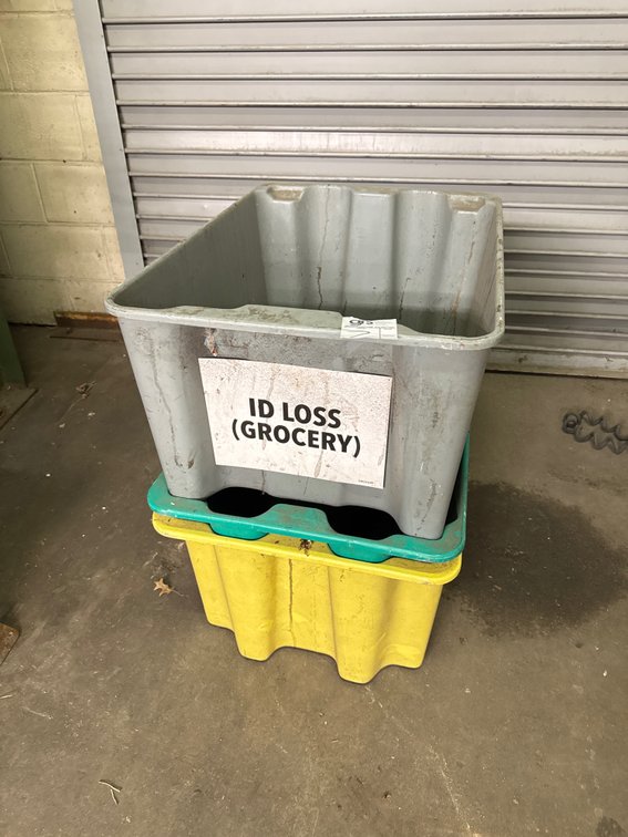 (3) Heavy Duty Tubs