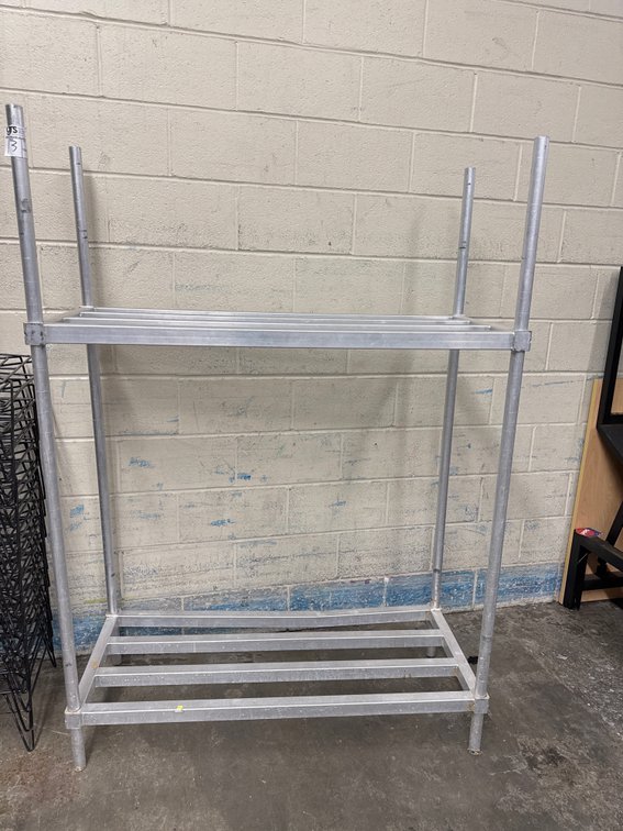 2-Tier Aluminum Shelf