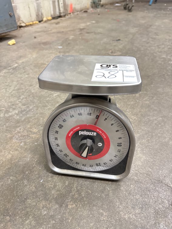 Rubbermaid Pelouze 50 Lbs Scale