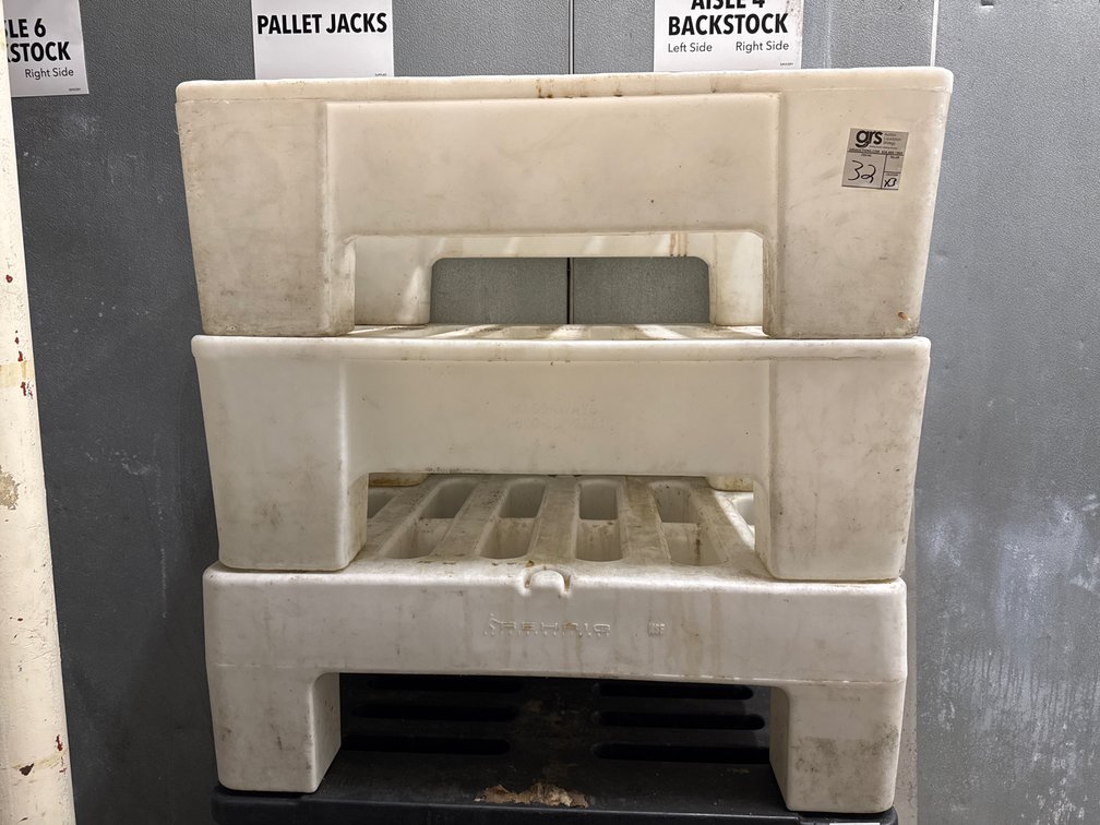 (3) Dunnage Racks