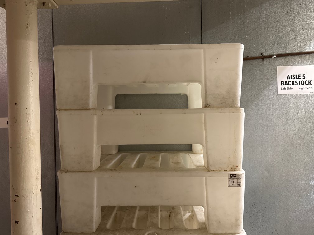 (3) Dunnage Racks