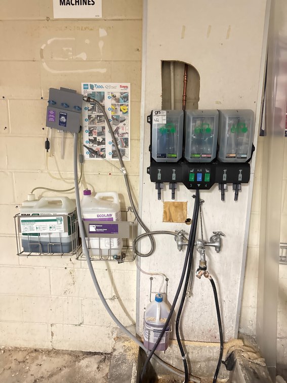 EcoLab Sanitizer Dispensing System