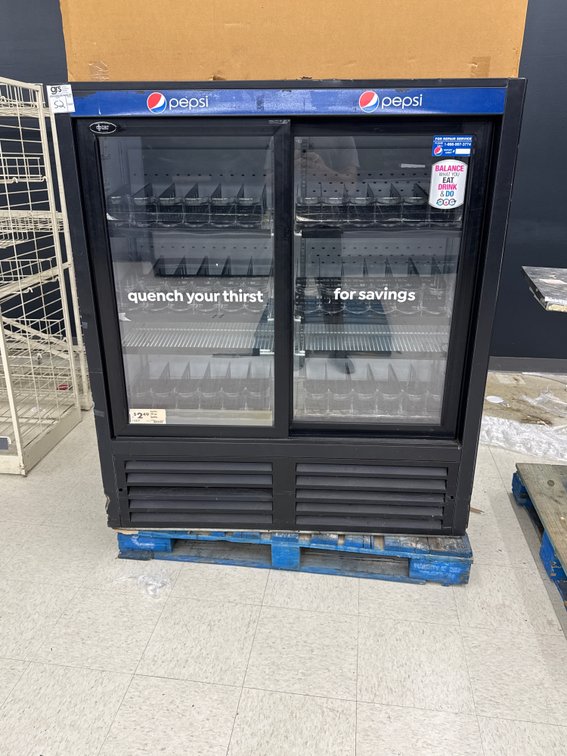 QBD Glass Door Merchandiser