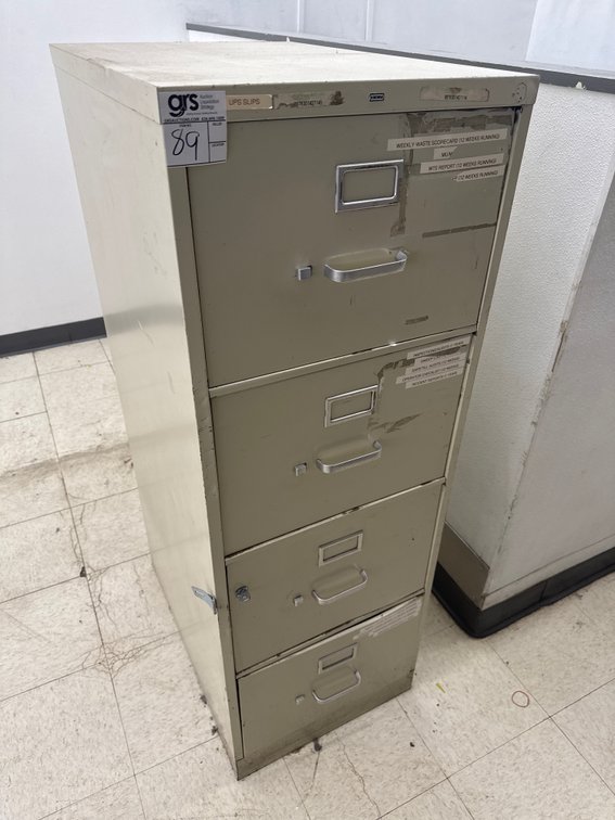Hon 4-Drawer Filing Cabinet