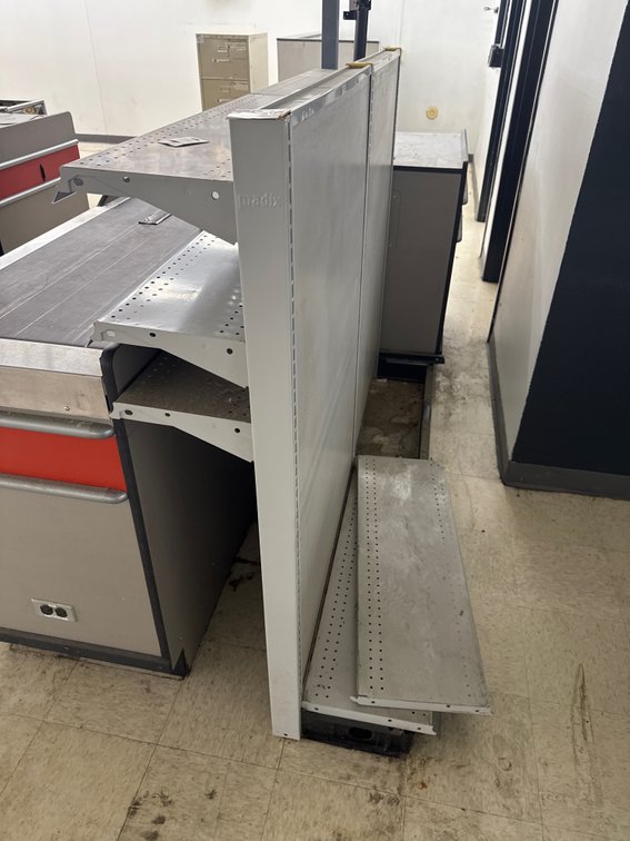 Metal Shelving Unit
