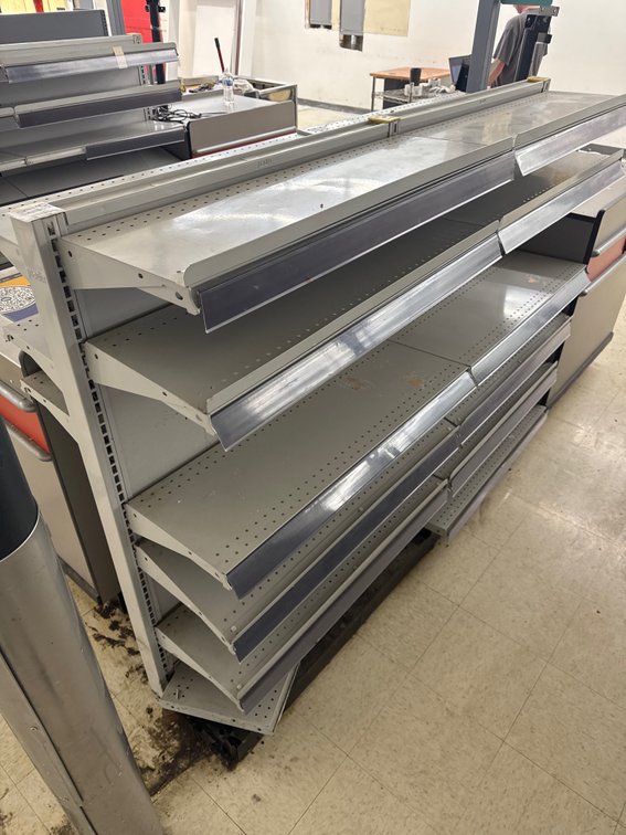 Metal Shelving Unit